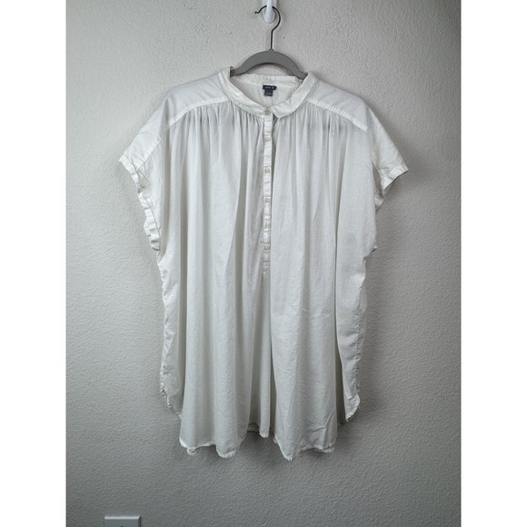 aerie Tops - Aerie Women's XXL Oversized Button Front Top Tunic Blouse Peasant Cottagecore